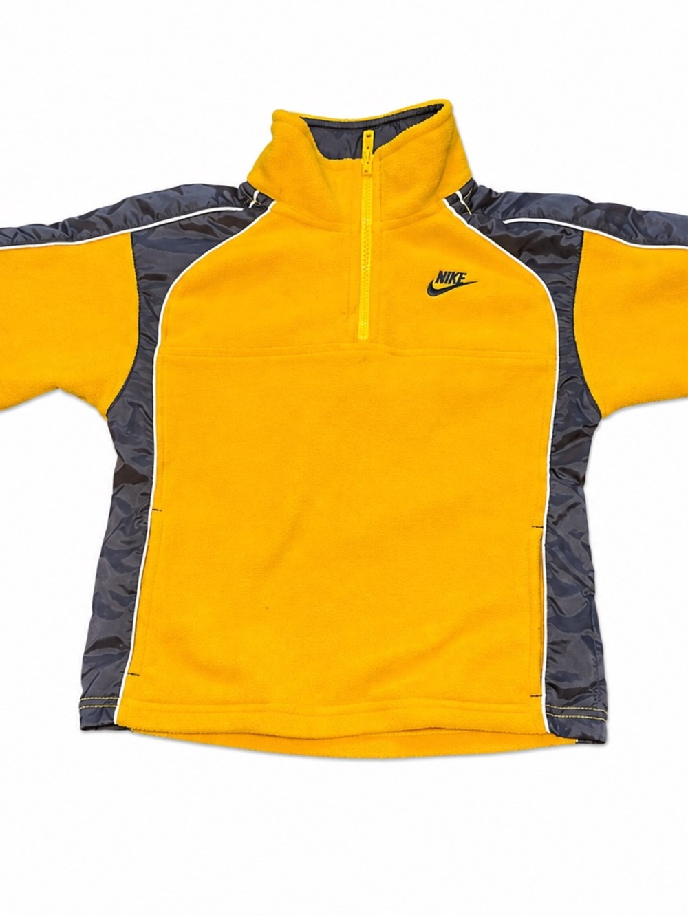 Nike Vintage Mini Swoosh Quarter Zip Fleece Pullover | Kids 4T